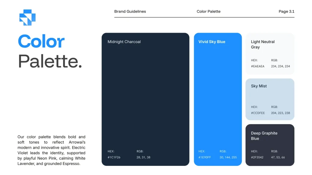 Elite Connector brand guidelines, page 13 of 25