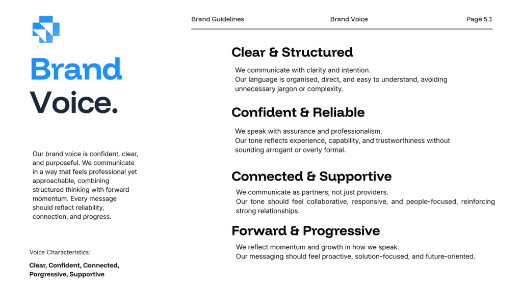 Elite Connector brand guidelines, page 18 of 25
